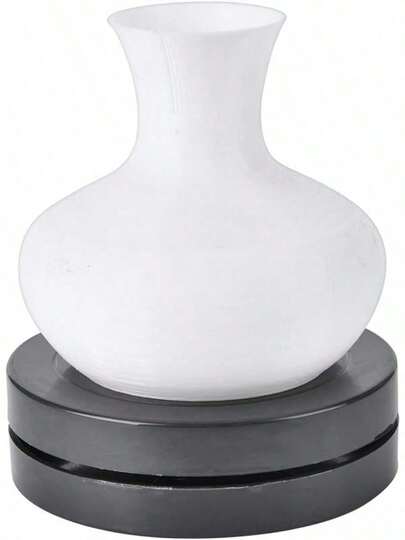 EstiloPlato Giratorio Craft, Placa Giratoria De CeráMica, Artesanal Hecho A Mano Arcilla Platos Giratorio CeráMica Herramienta Escultura Plato De Accionamiento Directo (DiáMetro 17,8)VersióN Mejorada