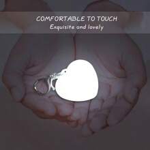 Luz colgante con sensor táctil y LED, recargable por USB, sensor táctil; luz decorativa portátil LED, fácil de instalar, uso en múltiples escenarios, adecuada para bolsas de cosméticos, bolsos, mascotas, accesorios y decoraciones colgantes - Blanco - Ver 11