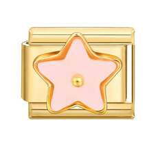 1pc DIY Modular Bracelet With Charms, Includes Cherry, Heart, Star, Butterfly Flower Elements, Suitable As Party Gift For Friends/Couples, Suitable For Christmas, New Year, Halloween, Valentine's Day - M292852 M292853 - View 10