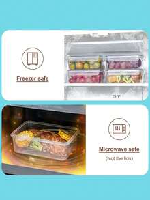 Refrigerator Storage Boxes - 黑與白 - 查看 8