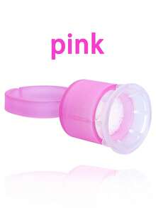 200pcs Black/Pink Professional Microblading Supplies Kit - Includes Pigment Glue Rings, Sponge Ink Cups, Caps For Permanent Makeup, Tattoo, Eyelash Extensions - Unscented, Made Of Plastic - Multicolor - View 6