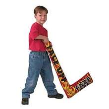 12 Pack - Inflatable Hockey Sticks - 37 inch Size - Hockey Toy Inflates - como en la foto - Ver 5