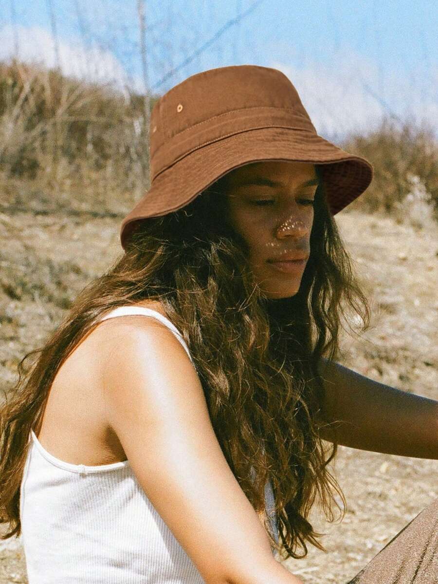 Unisex Bucket Hat, Summer Beach Sun Hat, Fashionable, UPF 50+ Sun Protection, Foldable Travel Beach Hat