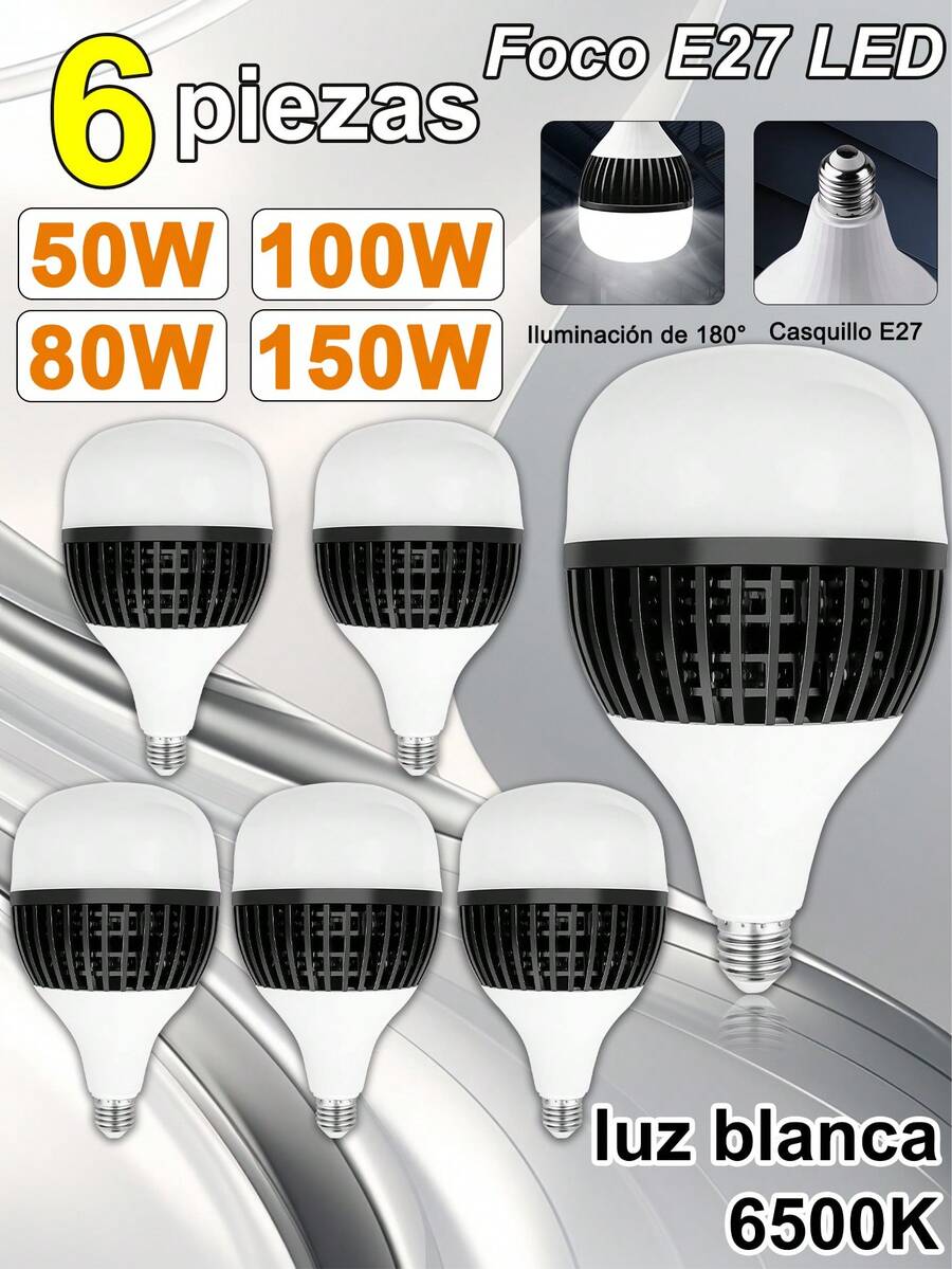 LED Bulbs - 6 قطع - مشاهدة 1