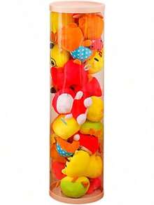 EstiloCaja Cubo De Almacenamiento Transparente Juguetes De Peluche Para Ni?Os Juguetes De Peluche Organizador De Almacenamiento Para Ni?Os Para Juguetes Contenedor De Almacenamiento De (90 Cm/35,4 Pulgadas)VersióN Mejorada - 1 - Ver 4