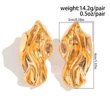 1 đôi bông tai kẹp tóc dài có tua rua thanh lịch, thích hợp cho các buổi hẹn hò, tiệc tùng và là món quà tuyệt vời cho Ngày của Mẹ. - Vàng - Xem 11