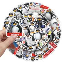 50Pcs Funny William Tell Penguin Stickers Scrapbook Aesthetic Stickers Pack Fashion Meme Animal Stickers Kawaii Stickers Vinyl Waterproof Stickers For Skateboard Luggage Laptops Bumper Theme Party Supplies