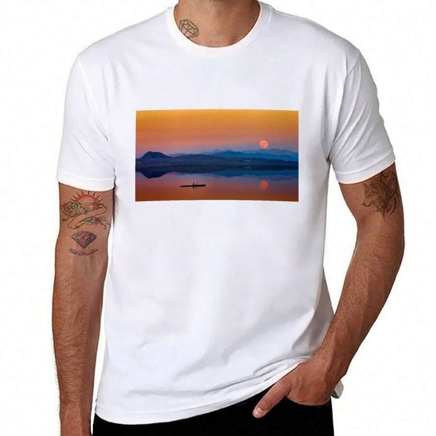 Camisetas masculinas - Branco - Ver 1