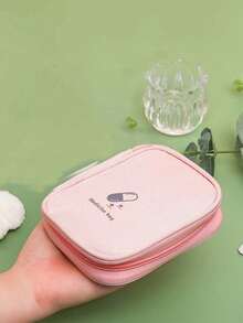 1个便携式空急救包，适用于迷你医疗包、小型急救箱、应急包、家用药品收纳包、绷带收纳包，男女通用，旅行、邮轮、宿舍、居家、航空、商务、露营、户外、徒步、狩猎、海滩、暑假、返校、健身假期等场合必备。 - 淺粉色 - 查看 18