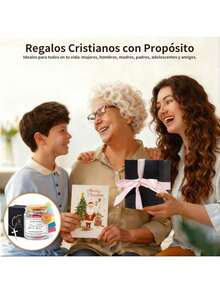 EstiloVOURTM Tarro De VersíCulos BíBlicos Con 90 VersíCulos Alentadores Y Collar De Cruz Plateado, Frasco De VersíCulos BíBlicos De Corcho Natural Para Emociones, Regalos Cristianos Para Mujeres Y HombresVersióN Mejorada