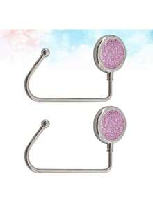 EstiloKESYOO 2 Uds Colgador De Llaves Mesa De Bar PortáTil Perchero PortáTil Bolso De Almacenamiento Soporte De Bolsa Para Monedero Perchero PortáTil Gancho Gancho Para Mochila Bolso DeVersióN Mejorada - Negro - Ver 5