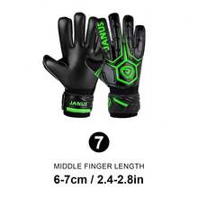 Goalkeeper Gloves, Football Gloves, Featuring Double-Layer Wrist Protection And Non-Slip Durable Latex Material | High-Performance Professional Goalkeeper Gloves | All-Purpose Football Gloves With Excellent Breathability - Multicolor - View 31