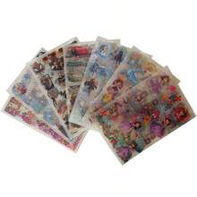 Guka Sticker Set, DIY Sticker Set, Party Favors, 4 Stickers + 1 Guka Plate, Frozen Cartoon Stickers, Princess Stickers, Sofia Stickers, Stickers, Cars Stickers, Stickers, Waterproof Stickers, Stickers, Can Be Used For Books, Diaries, Phone Cases, Laptops, Tablets, Water Bottles, Suitable As Holiday, Birthday Gifts Or Reward Stickers, Gifts, Decoration - Multicolor - View 11