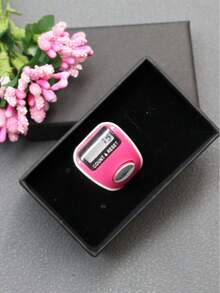 1-6 Bead Counter, Sports Counting Tool, Numbered Bead Counter With Reset Function, 5-Digit Display