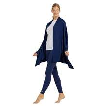 Coolibar Sun Shawl - UPF 50+ Sun Protection - Bhakti,HatFSandssAcc-OneSize,Navy - Navy - View 2