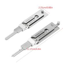 SS001PRO SS002PRO SC4 SC1KW 1KW5 Anti-Rust Manual Lock Picking Set And Professional Locksmith Tools 6-Piece Set, By HUANYUSUPPLY - Silver - View 2