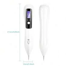 Portable LCD Dot Mole Freckle Spot Tattoo Removal Pen Beauty Skin Machine White - trắng - Xem 11