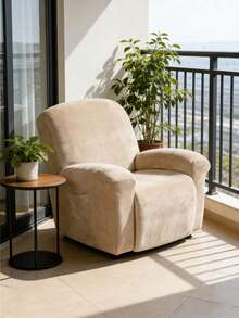 1pc Recliner Sofa Cover, Stretchy Combination Recliner Sofa Slipcover, Soft Elastic Washable Furniture & Pet Protector