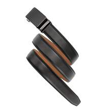 Men's Belt, Ratchet Dress Casual Belt With Adjustable Automatic Buckle Trim To Fit,36inch-40inchWaistAdjustable,Black-02 - 黑色-02 - 查看 10