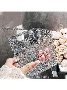 1 szt. Wieszak ścienny z przyssawką, bez wiercenia, organizer, łazienkowy uchwyt na szczoteczkę i pastę do zębów, ścienny schowek na grzebień w stylu kreskówkowym, uchwyt na szczoteczkę i pastę do zębów, akcesoria łazienkowe - Przezroczysty - Zobacz 3