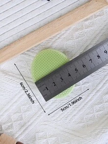 4pcs/2pcs/1pc Small Silicone Facial Cleansing Brush, Baby Shampoo Brush, Blackhead Remover, Soft Round Hair Washing Brush (Random Color) - Multicolor - View 11