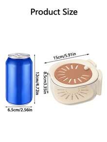 1 二合一双层沥水篮，带折叠手柄的水果沥水容器，果蔬清洁碗，二合一易用，沥水篮，水果收纳篮，蔬菜沥水篮，蔬菜干燥机，多功能食物滤网，冰箱保鲜篮，厨房小工具，加厚水果碗，滤网 - 彩色 - 查看 9