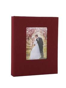 Álbum de fotos cubierto de lino de 6 pulgadas, con capacidad para 72 fotos, álbum de película instantánea con páginas insertables, protege las fotos, de vuelta a la escuela, útiles escolares, álbum de fotos cubierto de lino de gran capacidad de 6 pulgadas con páginas insertables - Multicolor - Ver 10