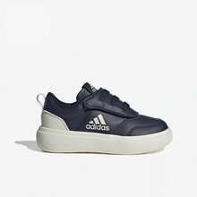 Adidas Clover Children's Classic Lace-Up Velcro Casual Shoes - Navy Blue - View 1