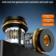 Filtro fuerte válvula de parada de agua junta de latón anillo de sellado válvula angular junta de silicona filtro parada accesorios para grifos de agua 1-8 Uds - 6 piezas - Ver 5