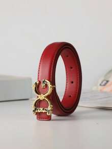 This Fashionable And Elegant Women's Belt Features A Delicate Letter Design, Suitable For Casual, Party, And Daily Wear, With Durable Material. - Multicolor - View 4