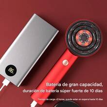 Cepillo Masajeador Inteligente Con Terapia De Luz Y Esencia - Gris - Ver 7