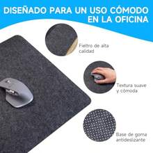 Mouse Pad XXL90x30cm Alfombrilla para Ratón Tapete para Escritorio Mousepad Grande Desk Mat Antideslizante Alfombra de Fieltro para Escritorio para Gamer Empleado Ordenador PC Laptop - 9030cm - Ver 4