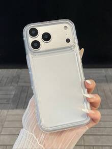 Transparent Clear Phone Case - Sleek Minimalist Aesthetic Shockproof Protective Cover, Compatible With IPhone 17 Pro Max, 17 Pro, 13, Galaxy A16, Galaxy S25 Ultra, Gifts & Accessories - Clear - View 6