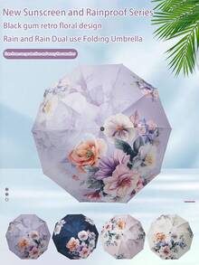 1 chiếc ô 10 nan lớn hơn và chắn gió tốt hơn, lớp phủ đen chống tia UV mới, có thể đảo mặt che nắng và che mưa, ô gấp tay cỡ lớn 10 nan được gia cố dành cho học sinh, mùa hè và mùa thu. - Như thể hiện trong hình - Xem 11