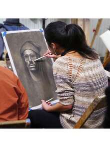 Estilo6 Lápices de Carbón de Color Blanco, , Respetuoso con el Medio Ambiente, Suave, Medio Duro, útil, Alto Brillo, Color Blanco, Juego de Lápices de Dibujo para Pintar Y ColorearVersión mejorada - 1 - Ver 8