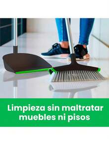 EstiloTendenciaScotch-Brite Escoba Para Interiores Gris Con Bumpers, 1 PiezaCalidad PremiumVersióN Mejorada - escoba - Ver 10