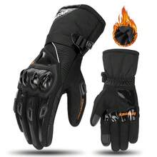 1 Pair Motorcycle Gloves Winter Hand Warmers Protective Glove Full Finger Waterproof Motorbike Gloves Touch Screen Moto Riding Gloves Outdoor Skiing Skate Keep Warm Motocross Motorcycle Accessories Riding Essentials For Women Men Rider Gifts - WN-01 - View 25
