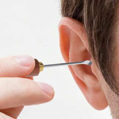 Handmade Ear Wax Removal Tool - Manual Spoon, Gentle And Painless Ear Cleaning For Home And Travel