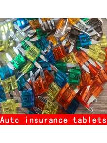60pcs Car Fuse Assortment Kit Multiple Specifications Car Fuse Blade Insert Fuse Box Set 5A 7.5A 10A 15A 20A 25A 30A For Motorcycle Car Truck Circuit Fuse Blade - 60 Packs - View 4