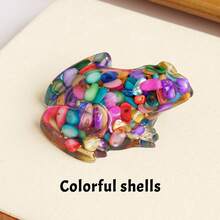 1件天然水晶石青蛙雕像灵气护身符风水办公室家居装饰雕塑水晶摆件 - 滴膠青蛙 - 查看 16