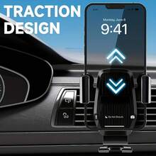 1个金属挂钩车载手机支架 - 可调节防水支架，适用于所有手机型号，可安装在空调出风口和仪表盘上，防抖GPS支架 - 彩色 - 查看 9