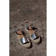 Pulaski Kaan Plata | Sandalias de Yute tipo alpargata para mujer | Vegana y Hecha a mano | Diseño artesanal con materiales veganos | Cómoda | Ligera | Ideal para verano, playa o uso diario,37290290 - Azul Cadete - Ver 6