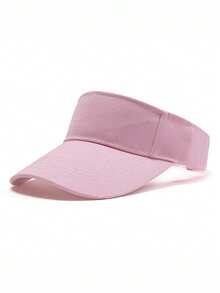 1pc Women's Adjustable Wide Brim Sunhat, Suitable For Spring & Summer, Classic Fashion Beach Baseball Cap, Slimming, Breathable & Foldable Beach Hat - B - View 10