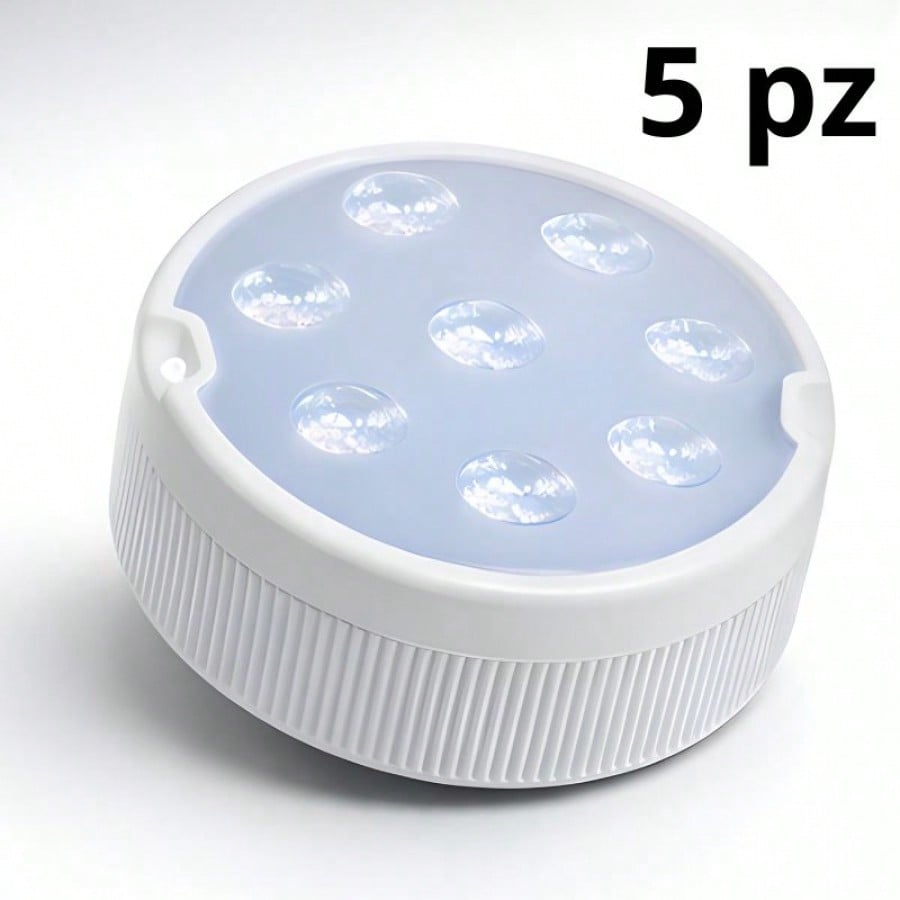 Kit 5 Focos LED GX53 12W Ultra Plano Ahorro Energia Larga Duracion