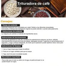 Molinillo de Café PortátilMolinillo de Café Eléctrico,,Forro y Cuchilla de Acero Inoxidable 304,Molienda de Alta Velocidad,Molinillo de Especias en Polvo de Grano Doméstico Pequeño (plata), 1 Molinillo de Alta Potencia, Picadora de Granos Pequeños para el Hogar, Triturador de Pared de Cocina, Ideal para Uso en la Cocina, Enchufe US 110-130V, No Requiere Batería, Regalo de Navidad Perfecto - Tipo de Enchufe A USA (110-127V) - Ver 6