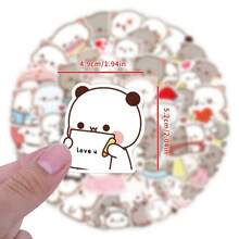 Bộ 60 miếng dán hình mèo Mochi hoạt hình Kawaii bằng vinyl - Hình dán PVC sống động, có thể tái sử dụng cho văn phòng phẩm, bình nước, điện thoại, máy tính xách tay, vali, tủ lạnh, ván trượt và đàn guitar - Quà tặng sinh nhật lý tưởng - Quà tặng tiệc tùng - Quà tặng ngày lễ - Quà tặng tựu trường (Kiểu ngẫu nhiên) - Nhiều màu - Xem 2