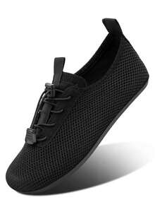 男女通用水鞋，男士徒步鞋，橡胶鞋底，柔软防滑弹性网面鞋面，速干赤足水袜，适合户外、沙滩、游泳、冲浪、潜水、室内瑜伽、健身、跑步等活动。 - 彩色 - 查看 1