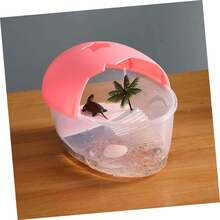 Caja De Tortugas Plástica para Reptiles y Mascotas Tanque De Posado para Tortugas Hábitat para Reptiles para Mini De Interior - 1 - Ver 8