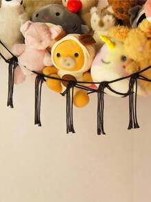 Stuffed Animal Storage Hammock Net,[US-Based Shipping]1PC-Ornament Hammock Macrame,Stuff Animal Storage Corner Hanging Net Holder,Mesh Hammock Fabric Ornament Organizer With Hooks,For Bedroom,Hanging Stuff Animal,Organizer Holder Large Size,Room Decor, Boho Love Valentine,Spirngtime Toy, Valentines Dolls,Thanksgiving Decorations, Dwarf, Goblin Storage Hammock Net, Home Decor, Room Decor,Ins Style Wall Decor Gifts Birthday Graduation,Cute Room Decor Aesthetic Bedroom,Women's Fall Clothing Winter Clothing Christmas Gift Fall Autumn Velvet Furry Party Fuzzy Plush Thanksgiving Festival Cyber Monday Holiday Knitted Winter Valentine' S Day Gift,Home Décor,Room Deciration,Makeup 0rginizer,Closet Shelving System,Storage Orangizer,Ganchos,Toy Storage,Desk Organzier,Stuffed Animal Storage,Toy Box Laundry Basket Room Deocr Organizador De Juguetes Storage Container Toy Organizer Organziers Storage Storage Bins Toy Chest Shelves Dresser Storage Cabinet Room Acesories Bedroom Toys Blanket Basket - màu đen - Xem 4