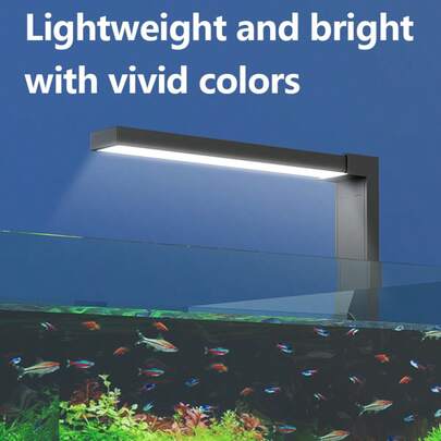 SHYFISH Waterproof Bright LED Aquarium Light, Suitable For Small Fish Tanks, Lighting For Fish And Aquatic Plants